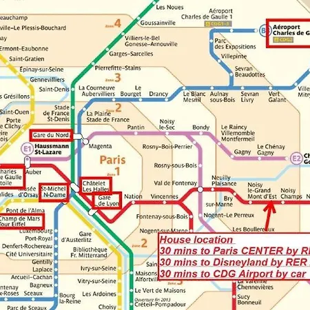 D'hotes Proche De Disneyland Et Pas Loin De Paris Frühstückspension 3*
